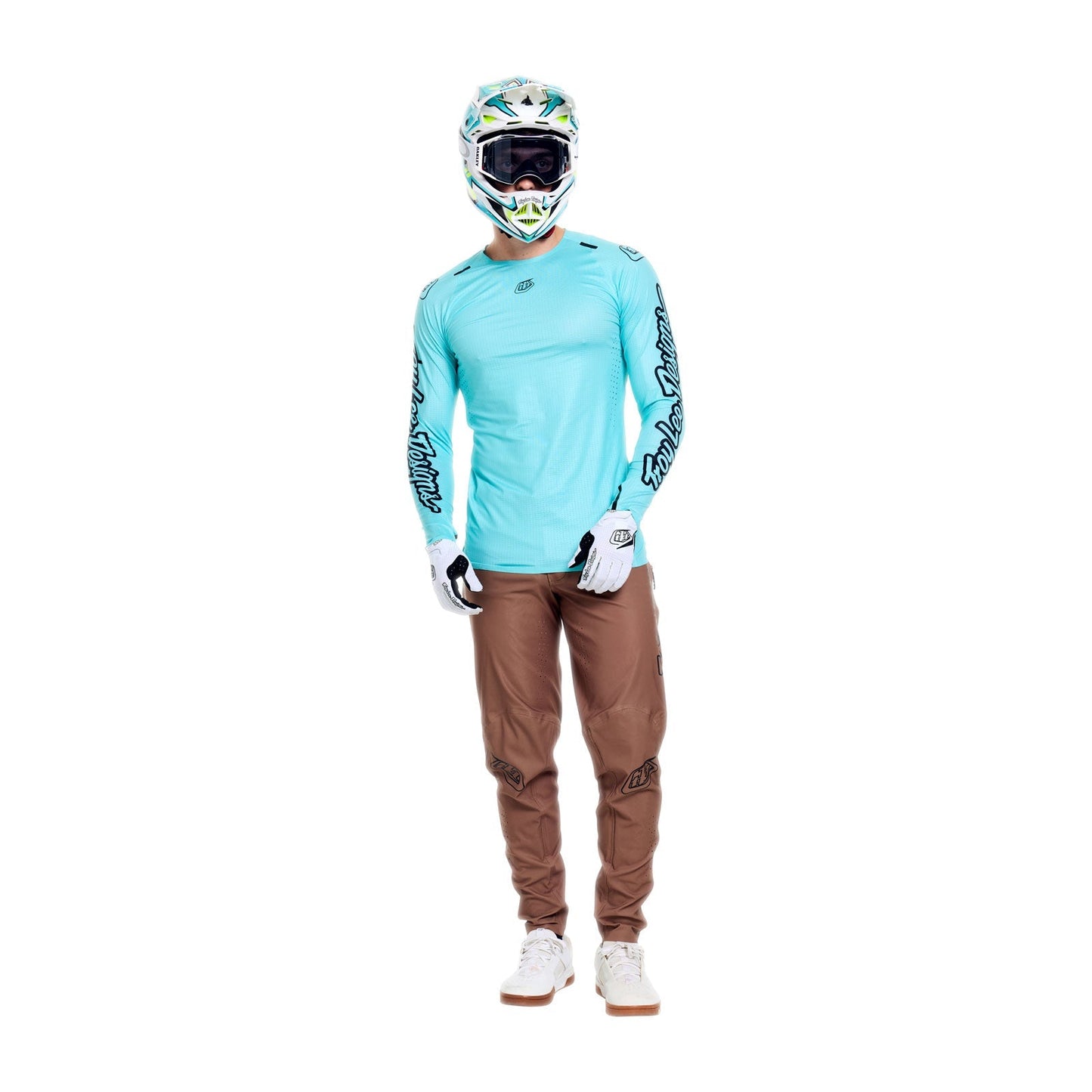 Maillot de manga larga TROY LEE DESIGNS SPRINT ULTRA MONO Turquesa