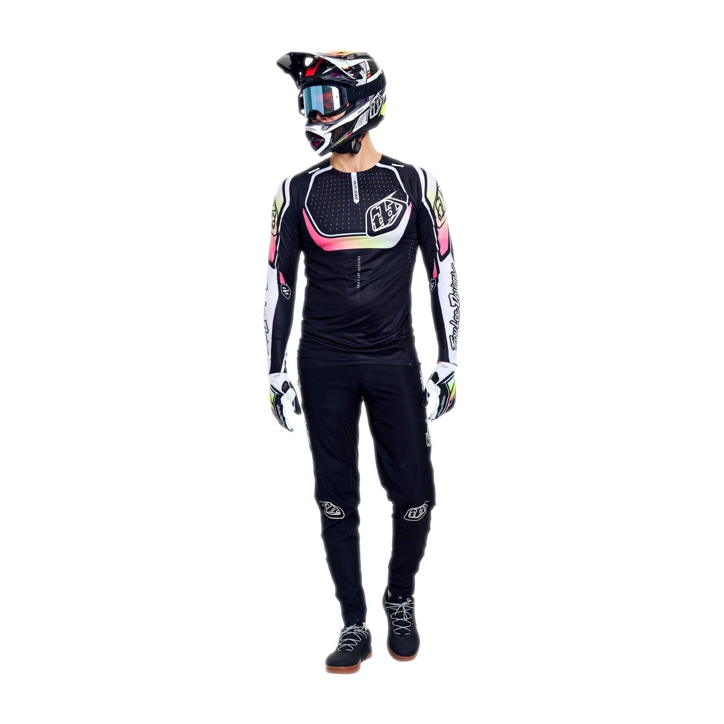 Maillot de manga larga TROY LEE DESIGNS SPRINT ULTRA PROTON Negro