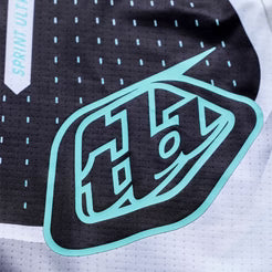 Maillot de manga larga TROY LEE DESIGNS SPRINT ULTRA PROTON Blanco/Azul