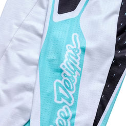 Maillot de manga larga TROY LEE DESIGNS SPRINT ULTRA PROTON Blanco/Azul