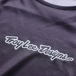 TROY LEE DESIGNS STAGE SIGNATURE Maillot Manga Larga Carbono
