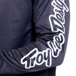 TROY LEE DESIGNS STAGE SIGNATURE Maillot Manga Larga Carbono