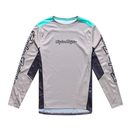 Maillot de manga larga TROY LEE DESIGNS STAGE SIGNATURE Gris/Azul