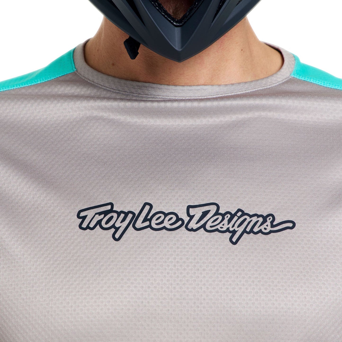 Maillot de manga larga TROY LEE DESIGNS STAGE SIGNATURE Gris/Azul
