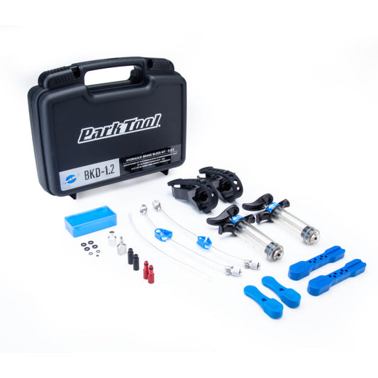 Park Tool BKD-1.2, kit completo de purga para frenos hidráulicos con líquido DOT