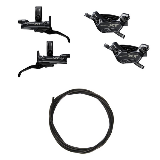 Par de frenos SHIMANO XT M8220 Enduro de 4 pistones
