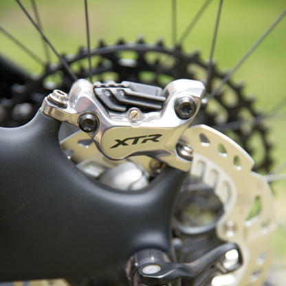 Par de Frenos SHIMANO XTR M9120 4 Pistones J-KIT Pastillas Metálicas Ventiladas