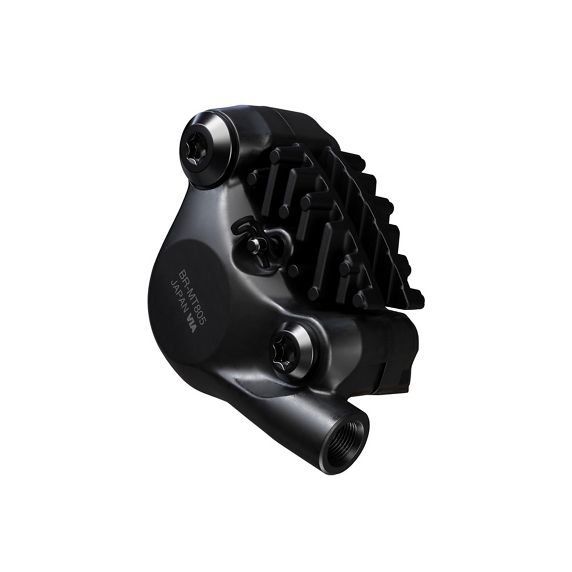 SHIMANO BR-MT805 Pinza de freno de disco trasero con sistema de montaje plano de 2 pistones