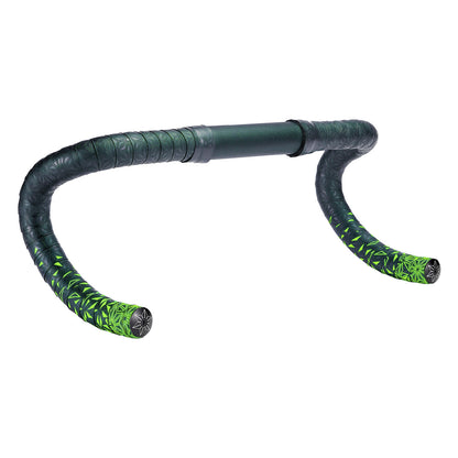 Cinta de Manillar SUPACAZ SUPER STICKY KUSH STAR FADE Negro/Verde