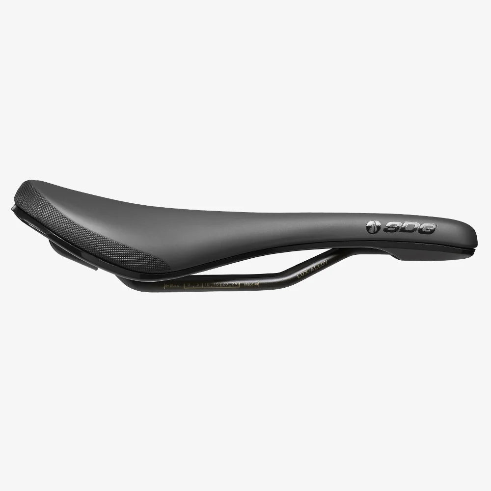Sillín SDG BEL-AIR V3 MAX Air Foam con raíles Lux-Alloy gris