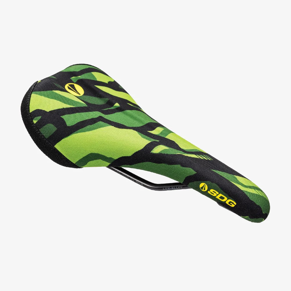 Sillín SDG BEL-AIR V3 TERRA FIRMA Rails Lux Alloy Camo Green