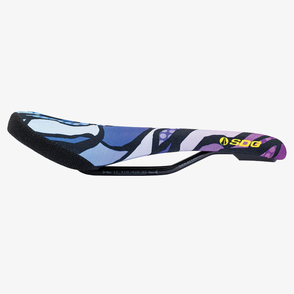 Sillín SDG BEL-AIR V3 TERRA FIRMA Rails Lux Alloy Camo Violet