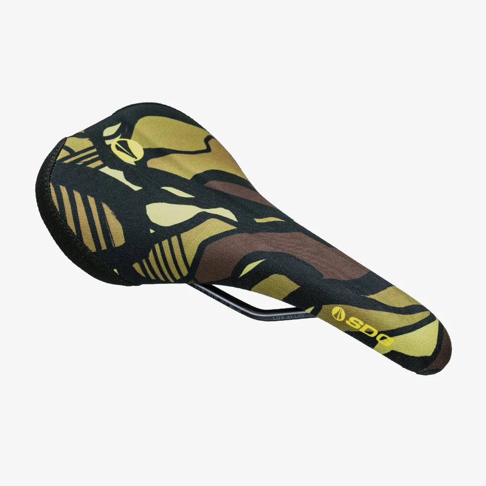 Sillín SDG BEL-AIR V3 TERRA FIRMA Rails Lux Alloy Camo Yellow