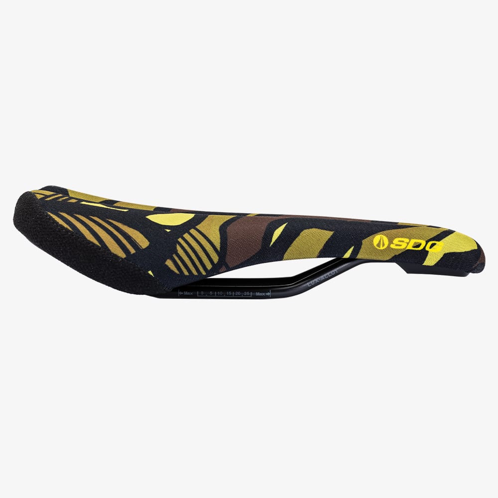 Sillín SDG BEL-AIR V3 TERRA FIRMA Rails Lux Alloy Camo Yellow