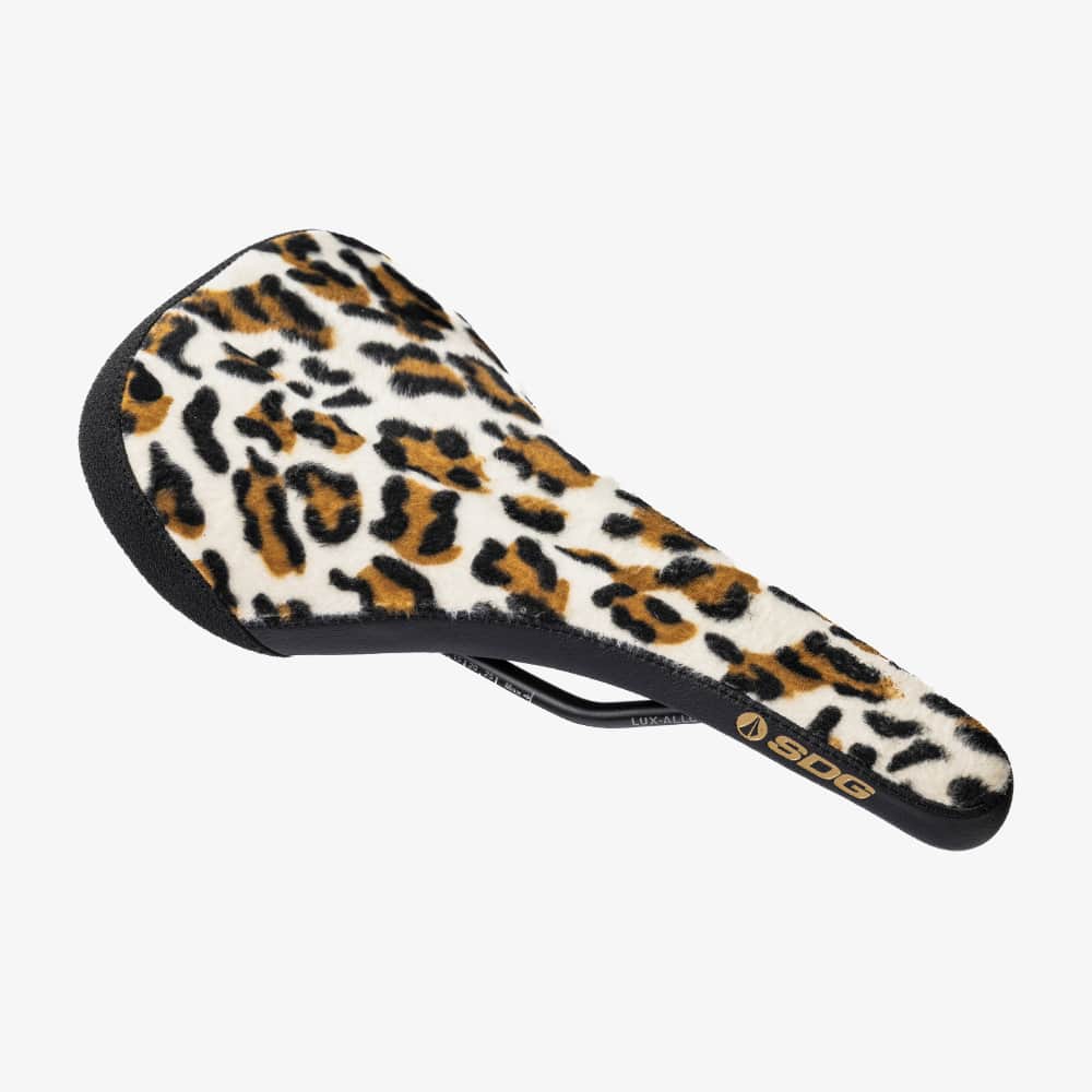 Sillín SDG BEL-AIR V3 Animal Throwback Rails Lux Alloy Leopard