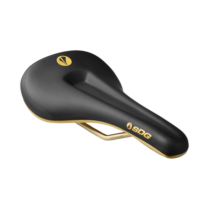 Sillín SDG BEL-AIR V3 MAX Galactic Raíles Lux-Alloy Negro/Oro