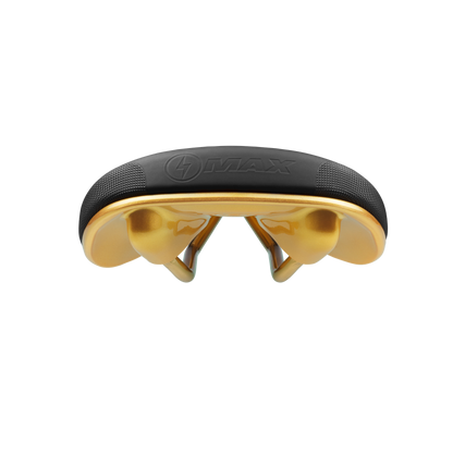 Sillín SDG BEL-AIR V3 MAX Galactic Raíles Lux-Alloy Negro/Oro