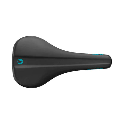 Sillín SDG BEL-AIR V3 Raíles Lux Alloy Negro/Turquesa