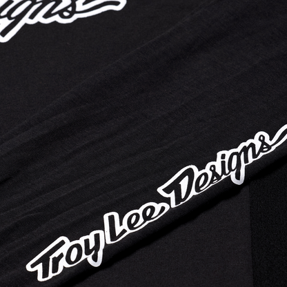Maillot TROY LEE DESIGNS SKYLINE RIDE TEE SIGNATURE Mangas Largas Negro