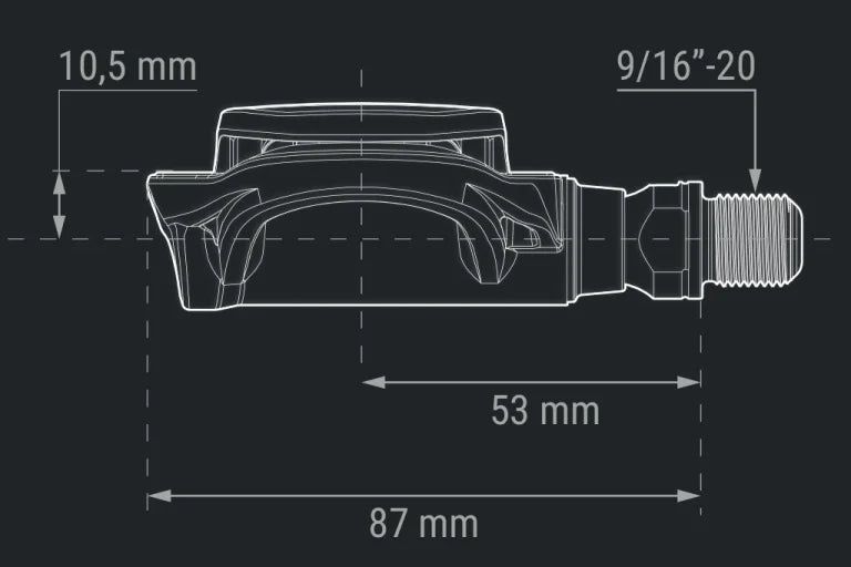 Sensor de potencia del pedal derecho FAVERO ASSIOMA PRO RL