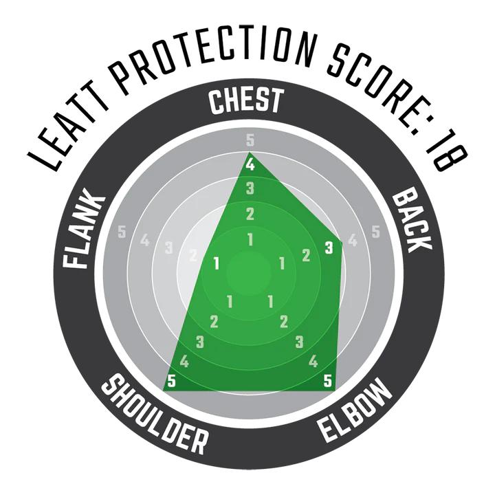 LEATT 3DFAIRFIT LITE EVO Chaleco de protección Negro