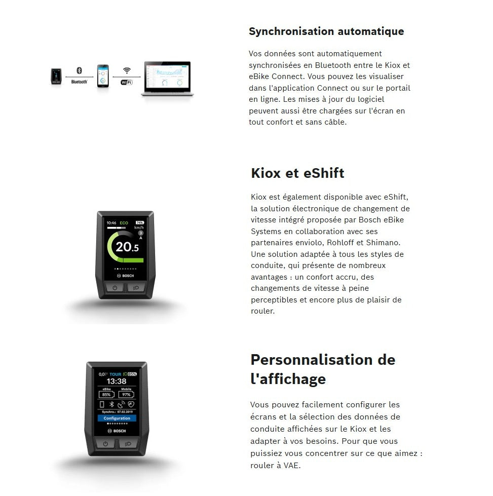 Pantalla BOSCH KIOX