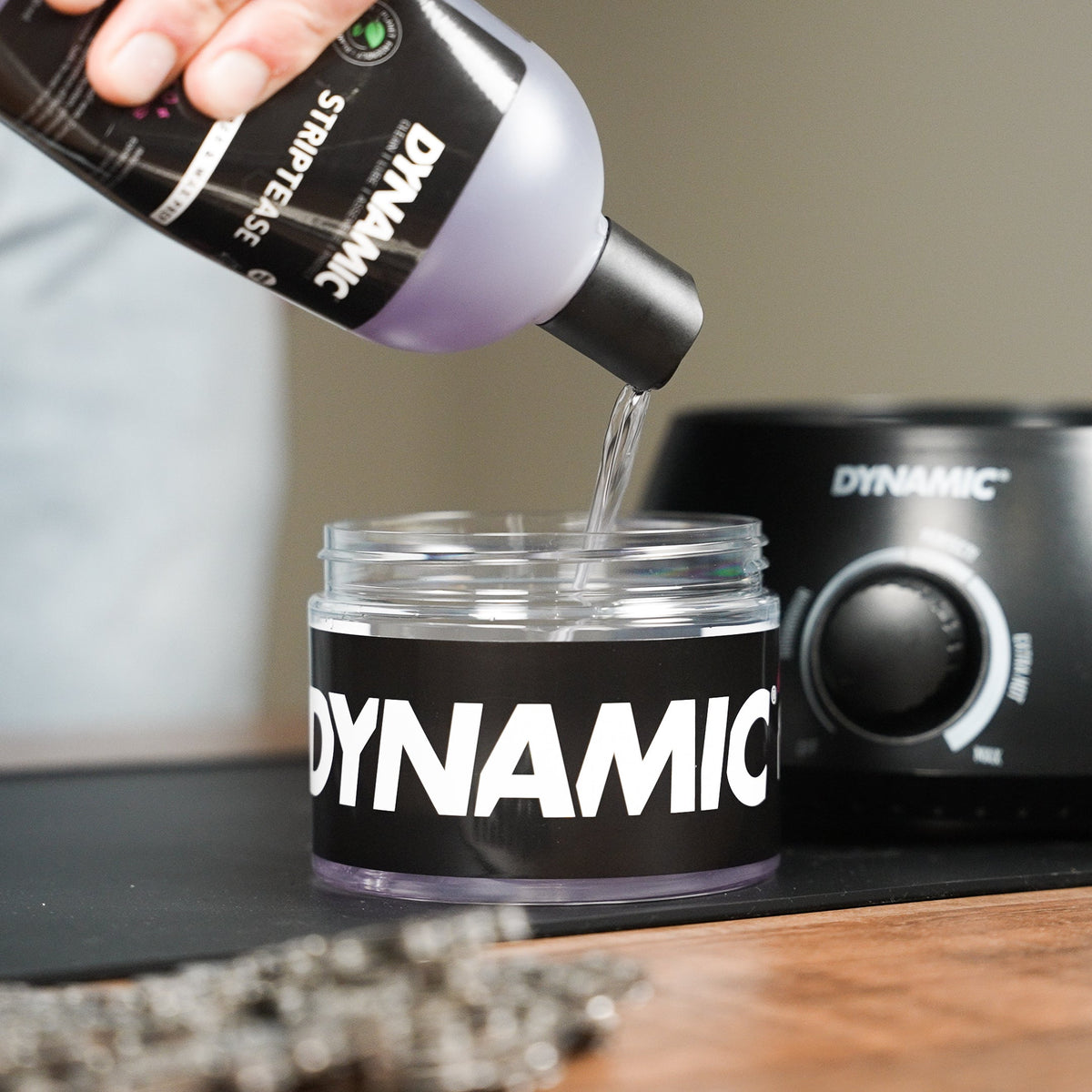 DYNAMIC SHAKE-IT-OFF en uso