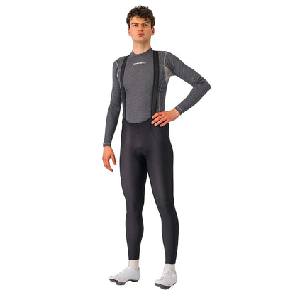 Culotte Largo con Tirantes CASTELLI ESPRESSO Negro