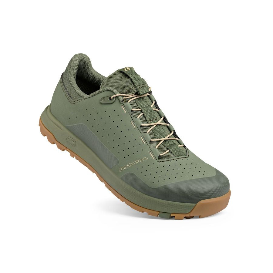 Zapatillas MTB CRANKBROTHERS MALLET TRAIL SPEED LACE CLIP Verde/Arena