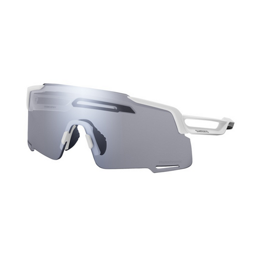 SHIMANO EQUINOX 4 CE-EQNX5 Blanco Mate Gafas Gris Lente Fotocromática