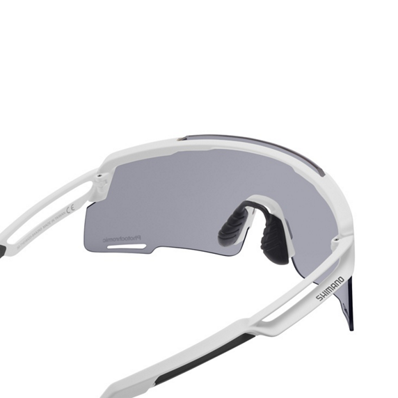SHIMANO EQUINOX 4 CE-EQNX5 Blanco Mate Gafas Gris Lente Fotocromática