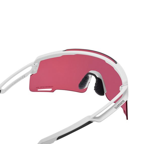 Gafas de carretera SHIMANO EQUINOX 4 CE-EQNX5 Blanco Mate Ridescape