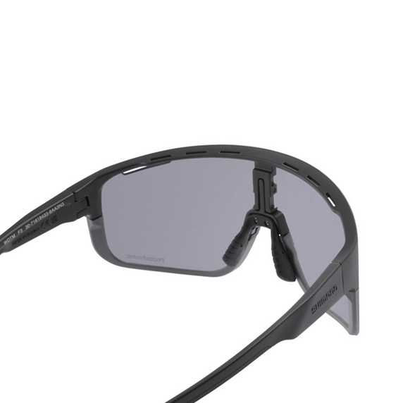Gafas SHIMANO PULSAR 3 Negro Gris Mate Lente Fotocromática
