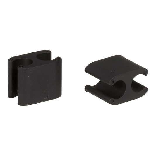 Kit de 10 ELVEDES Cables Clips Duo Negro 5mm/2.5mm DI2