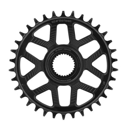 Plato Mono E-THIRTEEN HELIX RACE E-SPEC 11/12V Direct Mount Bosch Gen4 Offset 13mm Negro