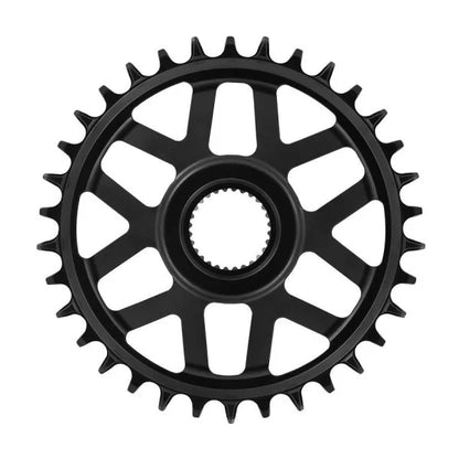 Plato Mono E-THIRTEEN HELIX RACE E-SPEC 11/12V Direct Mount Bosch Gen4 Offset 13mm Negro