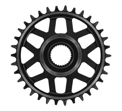 Plato Mono E-THIRTEEN HELIX RACE E-SPEC 11/12V Direct Mount Bosch Gen4 Offset 15mm Negro