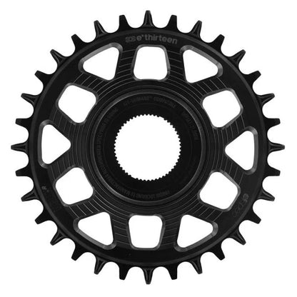 Plato Mono E-THIRTEEN HELIX RACE E-SPEC 11/12V Direct Mount Shimano EP8 Negro