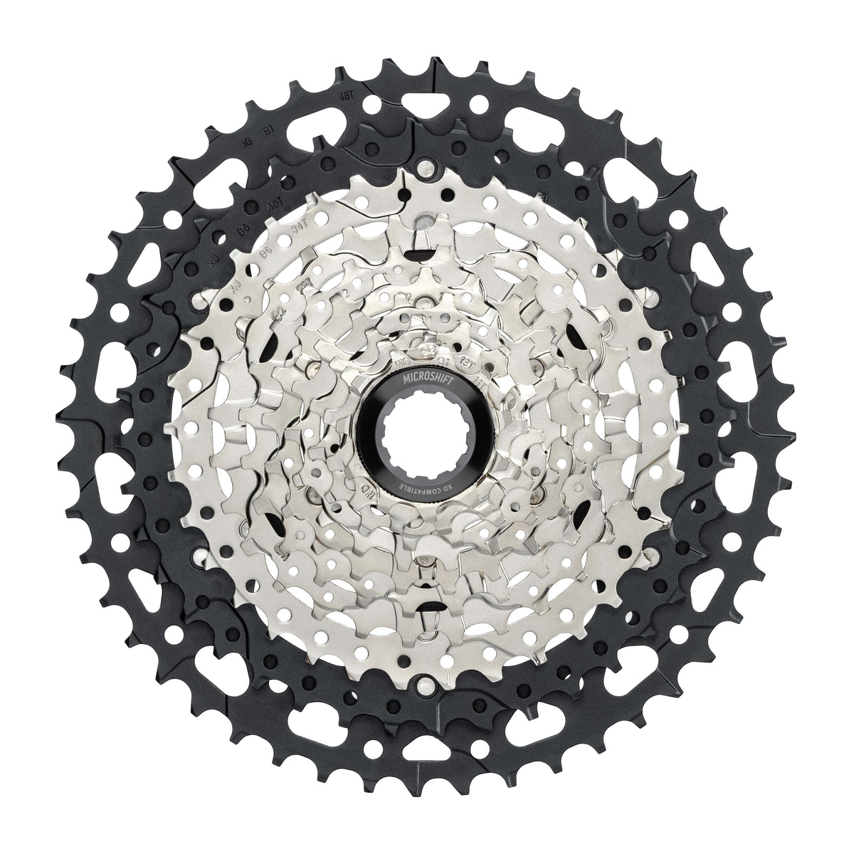 Cassette MICROSHIFT ADVENT MX G-Series CS-EG106 11-48 para núcleo HG