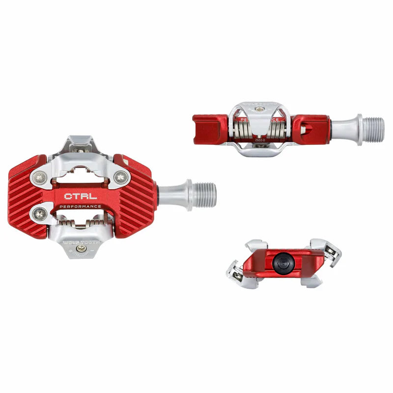 Pedales WOLF TOOTH CTRL TRAIL PERFORMANCE sin clip, rojos