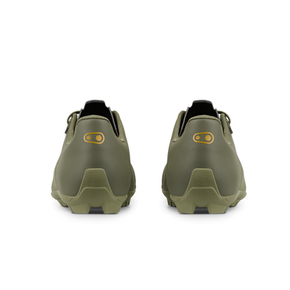 Zapatillas de MTB XC/GRAVEL CRANKBROTHERS CANDY LACE caqui — vista trasera