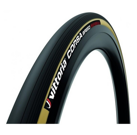 Neumático tubular VITTORIA CORSA SPEED Graphene G2.0 700x25c Beige