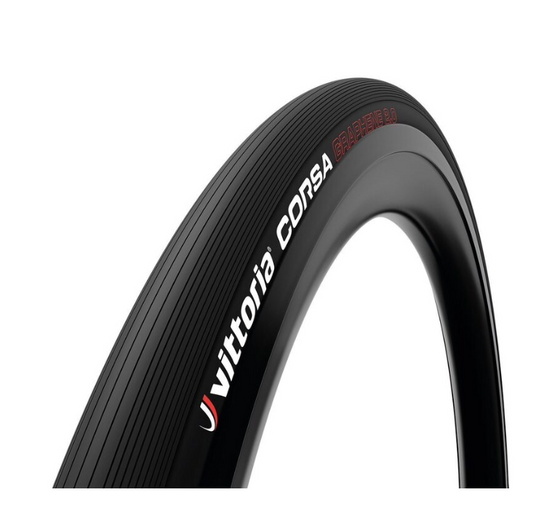 Neumático VITTORIA CORSA Graphene G2.0 700x30c TubeType Black