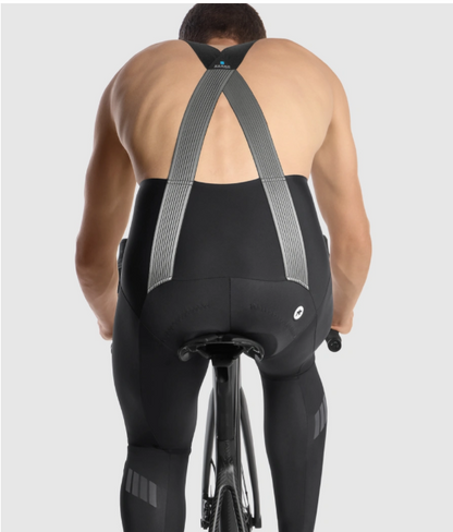 Culote Largo con Tirantes ASSOS MILLE GT EISENHERZ ULTRAZ WINTER S11 Negro
