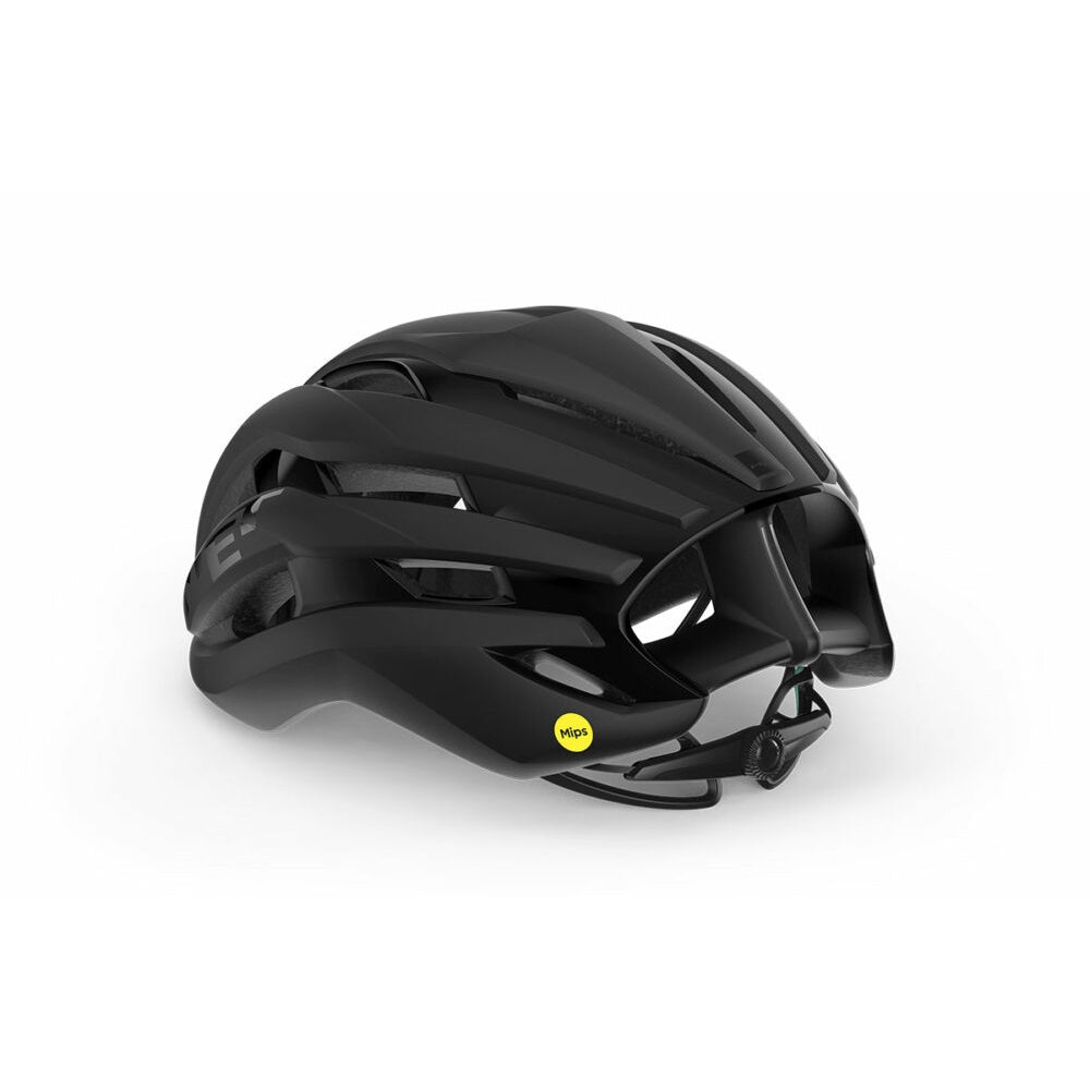 Casco de carretera MET TRENTA MIPS Negro Mate Brillante