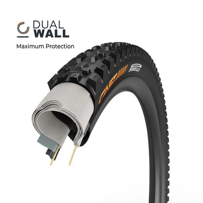 Neumático CAST PIRELLI PROTAGONIST 29x2.40 DualWall Smart Evo DH Tubeless Ready