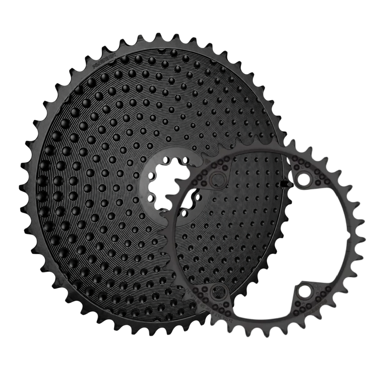 Par de Platos 12v ALUGEAR AERO 8 Agujeros para Sram
