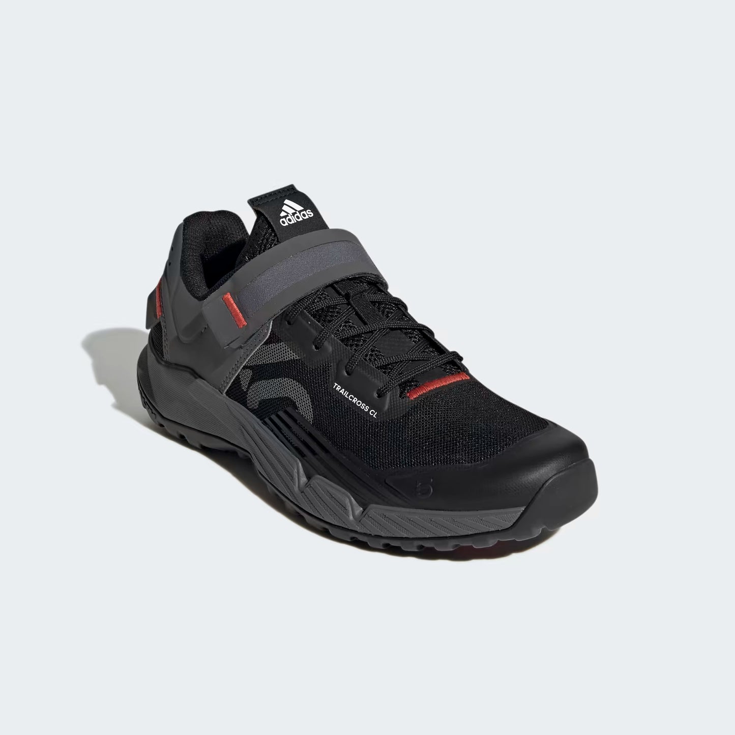 Zapatillas MTB ADIDAS FIVE TEN TRAILCROSS CLIP-IN Negro/Gris/Rojo