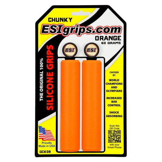 Puños ESI CHUNKY 130 mm Naranja