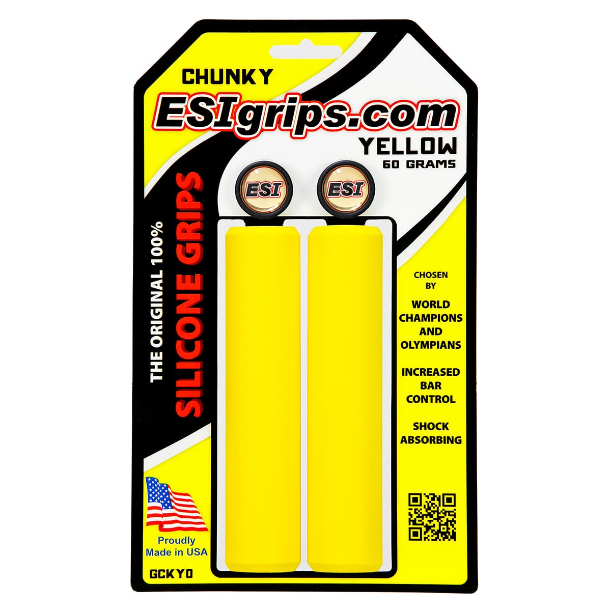 ESI CHUNKY 130 mm Puños Amarillo